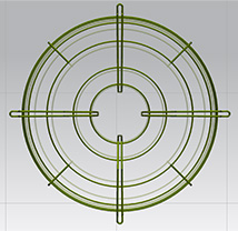 外转子风机网罩