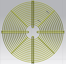 外转子风机网罩