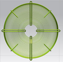 外转子风机网罩