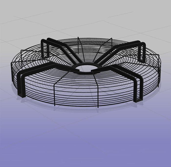 外转子风机网罩